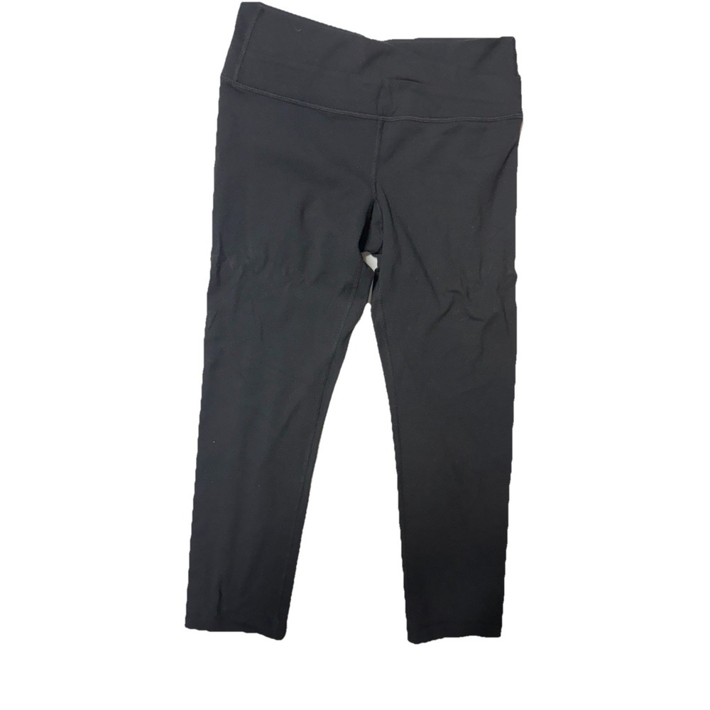 Lululemon Athletica Ankle Leggings Black Women's Size 4, 21 Inseam